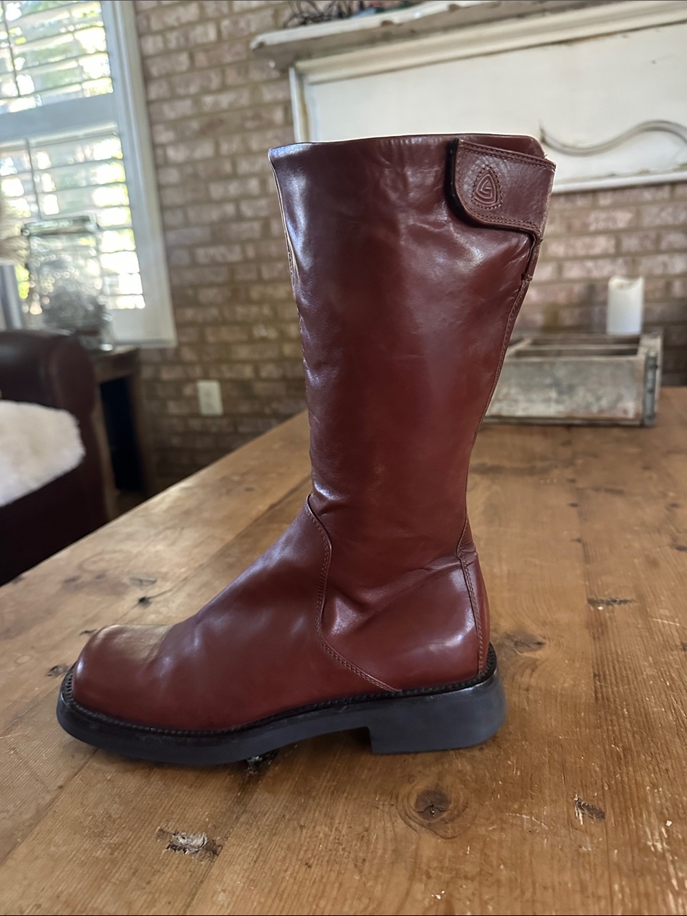 AGL attilio giusti leombruni LUXURY LEATHER BOOTS 36 US 6